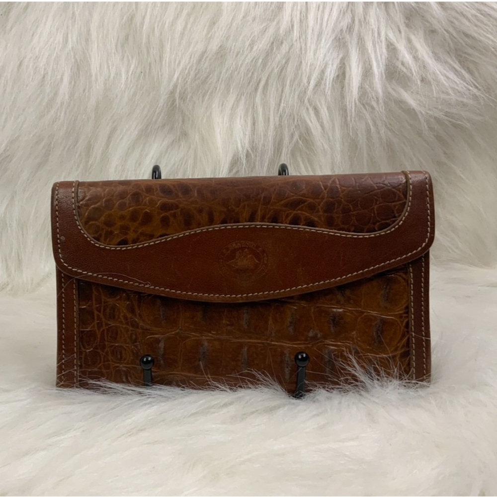 Vintage Brahmin Wallet (EUC) Chestnut Brown